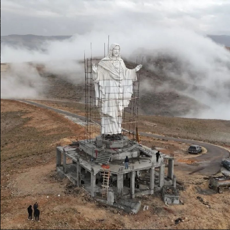 Statue au Liban