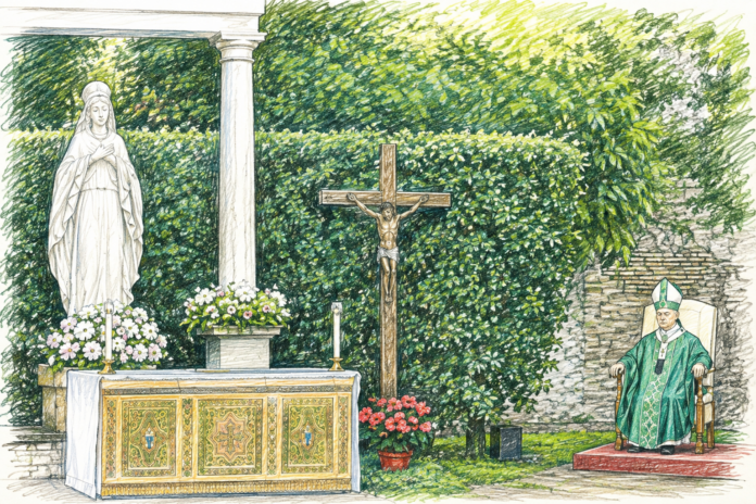 Léon XIV et messe écologiquie