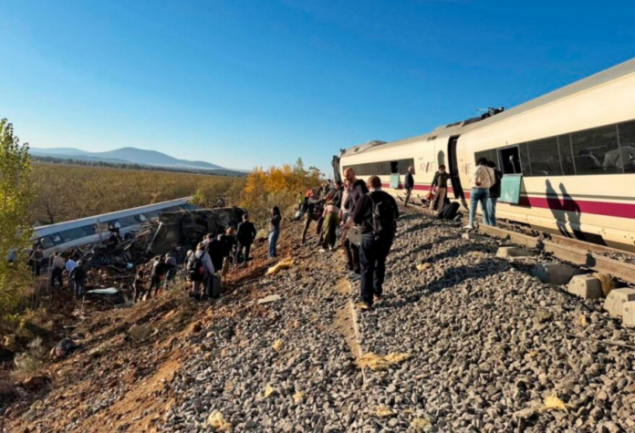 Espagne - accident de train